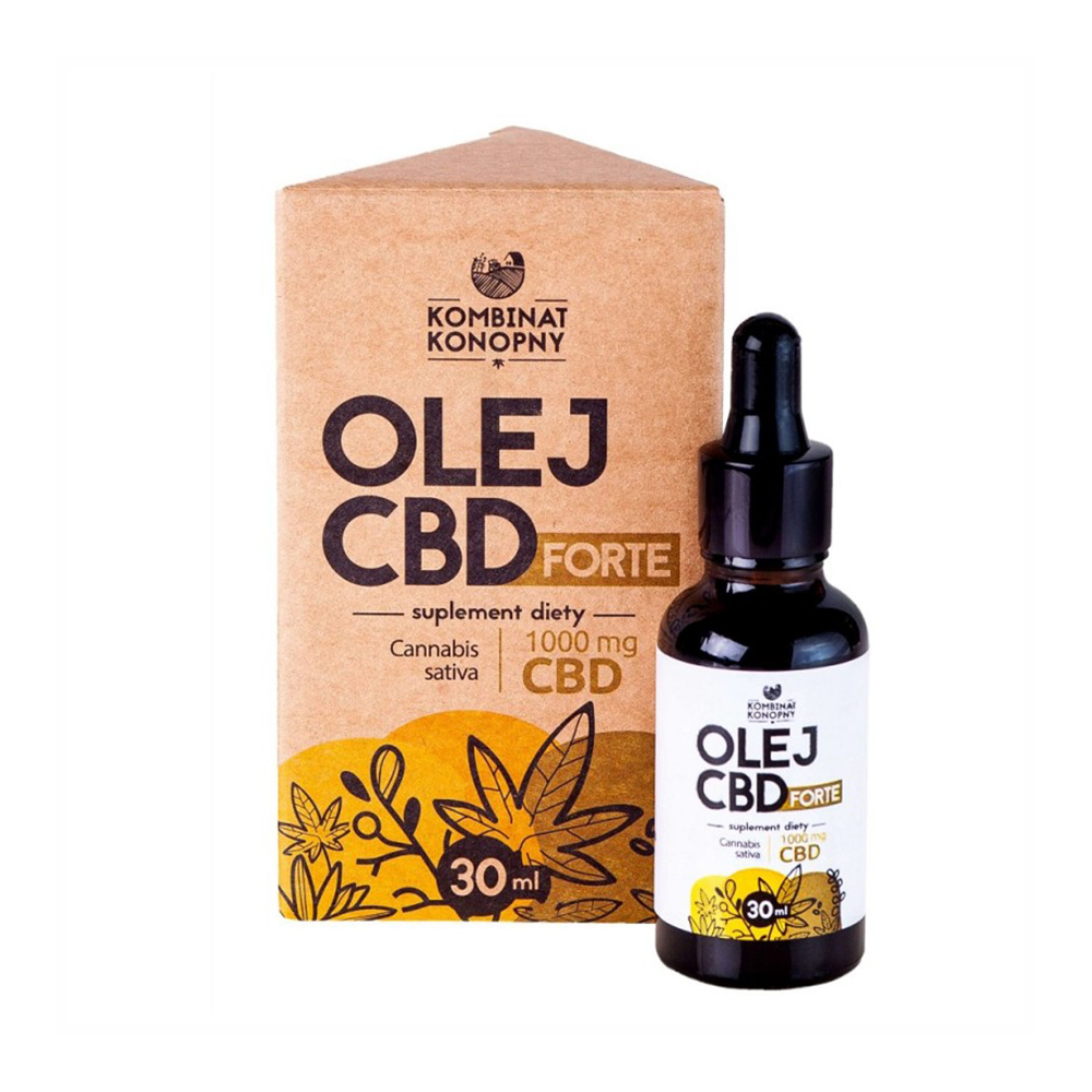 Olej CBD Kombinat Konopny FORTE