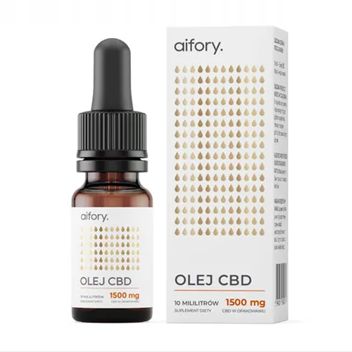 Olej CBD 15% Aifory - 1500mg 10 ml