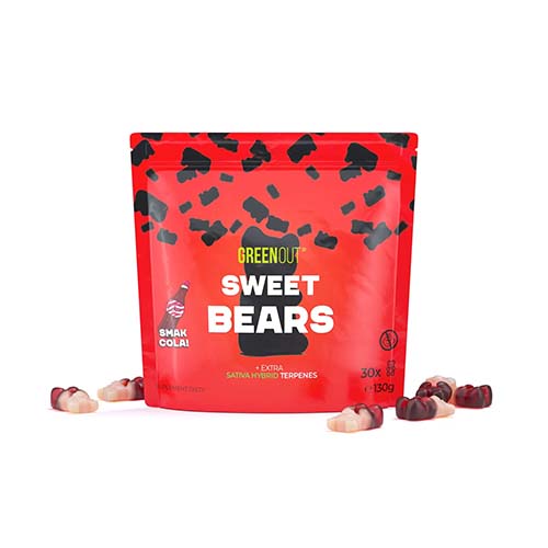 Żelki CBD Green Out Sweet Bears Cola